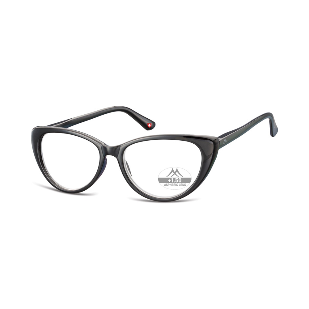 Montana Lunettes de lecture Vintage noir
