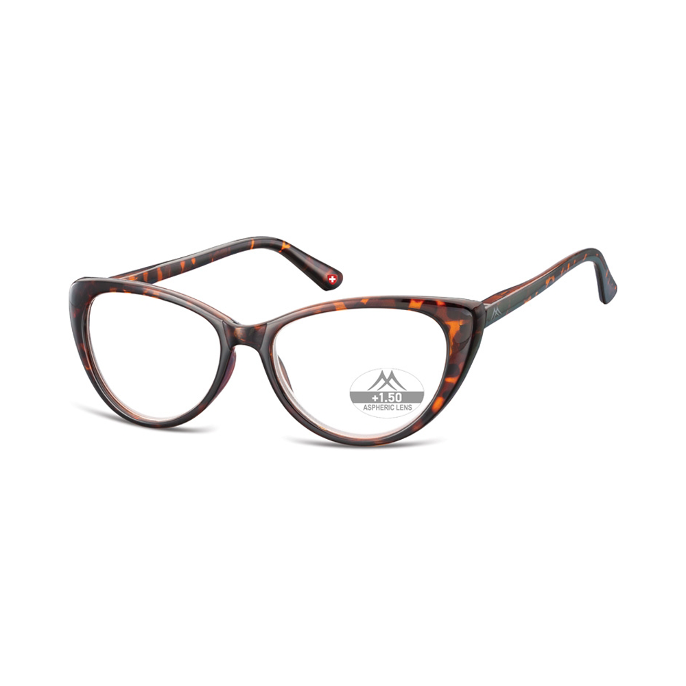 Montana Reading Glasses Vintage brown patterned