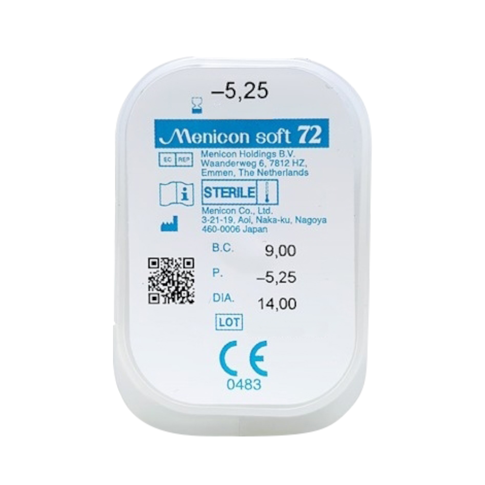 Menicon Soft 72 - 1 