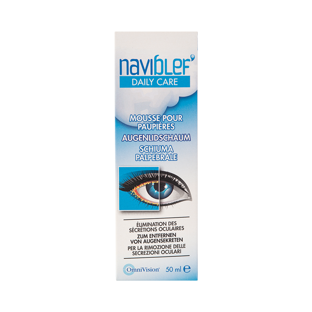 Naviblef Daily Care Augenlidschaum 50ml - Augenpflege 