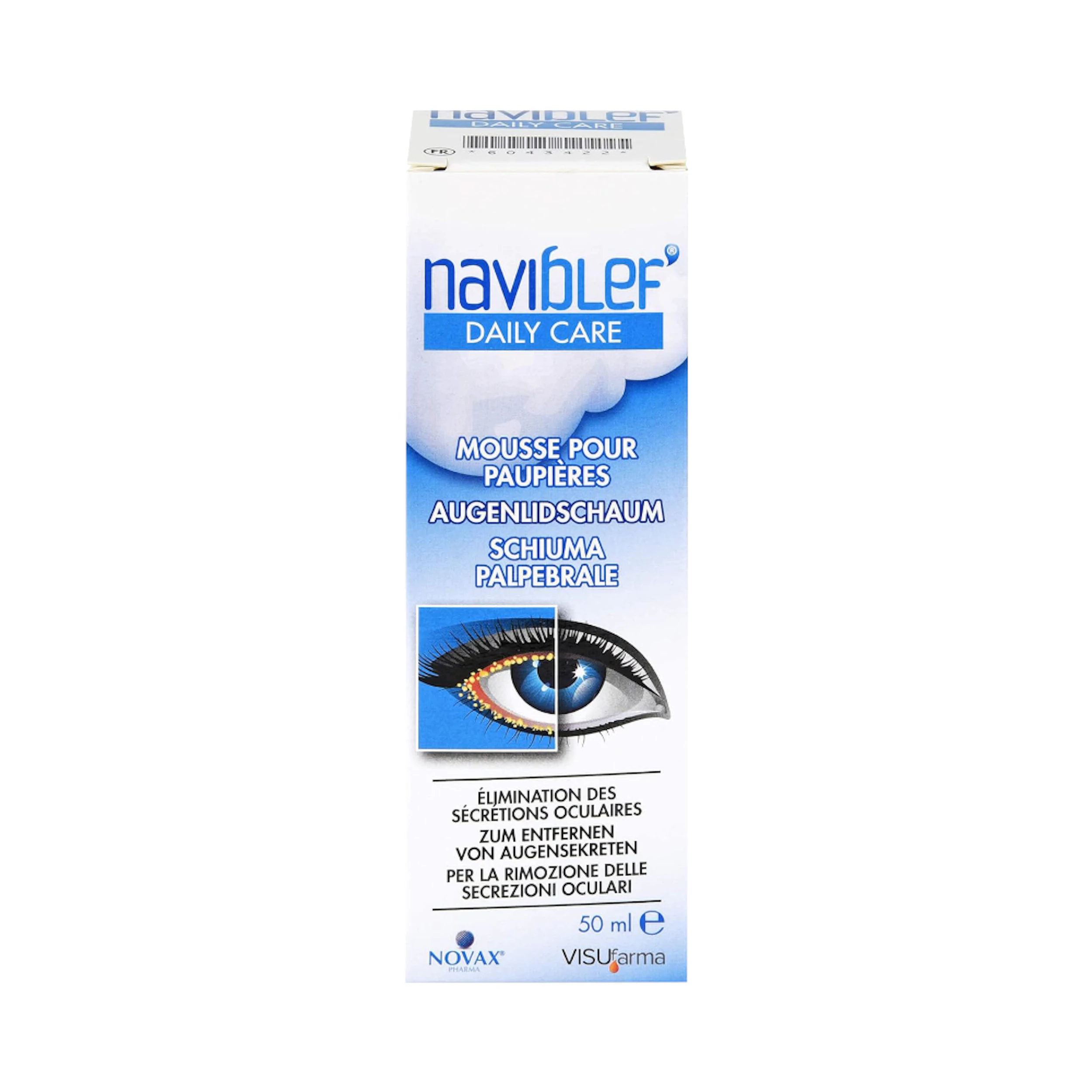 Naviblef Daily Care Augenlidschaum 50ml