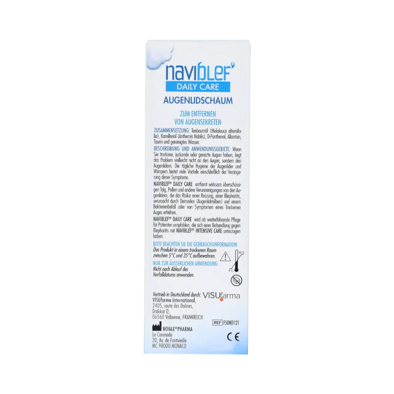 Naviblef Daily Care Augenlidschaum 50ml