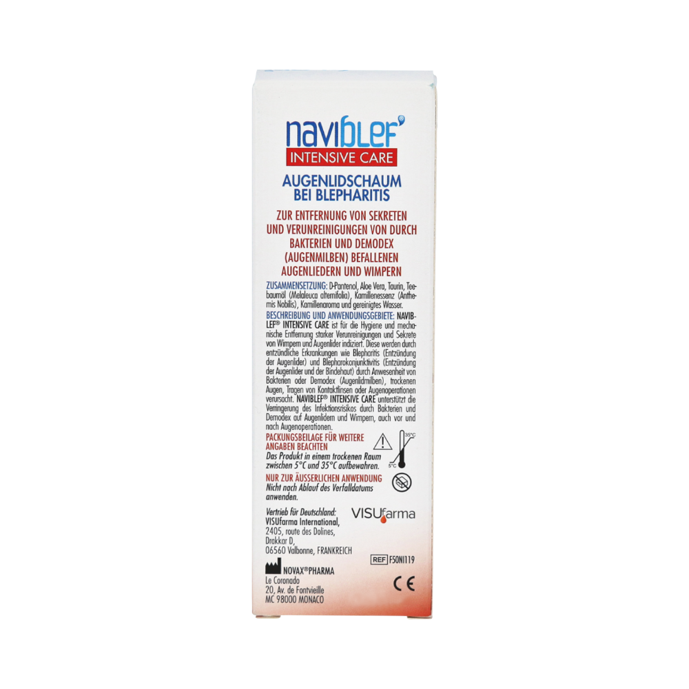 Naviblef Intensive Care Augenlidschaum 50ml