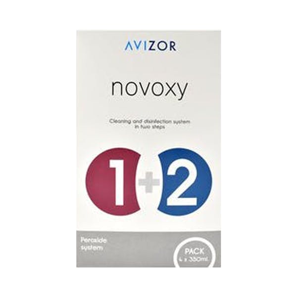 Novoxy 1+2 Multipack - 4x350ml + contenitore per lenti