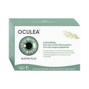 Oculea Blepha Plus Lidrandpflegetücher + Wärmepad 28