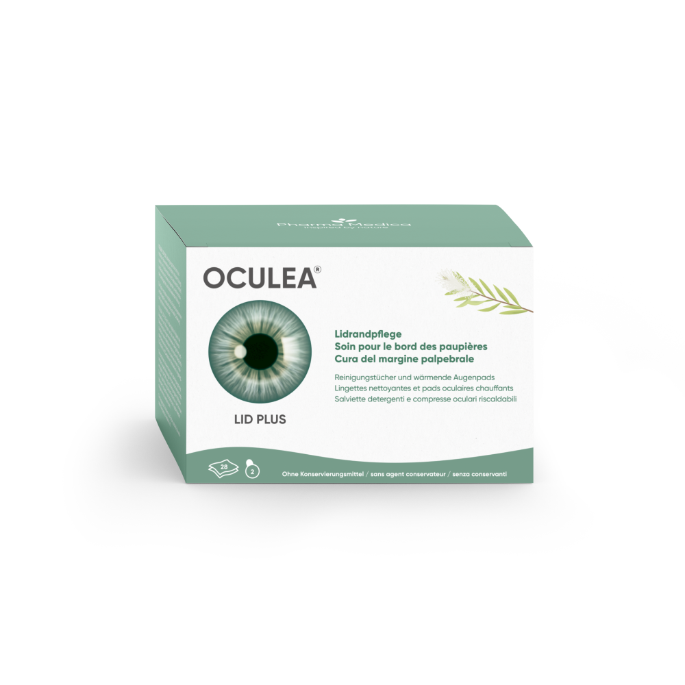 OCULEA LID PLUS - 28 Lingettes pour paupières + 2 pads oculaires chauffants