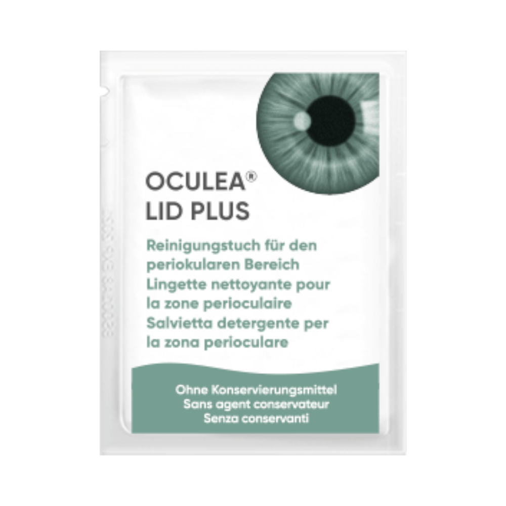 OCULEA LID PLUS 28 Lidrandpflegetücher + Wärmepad