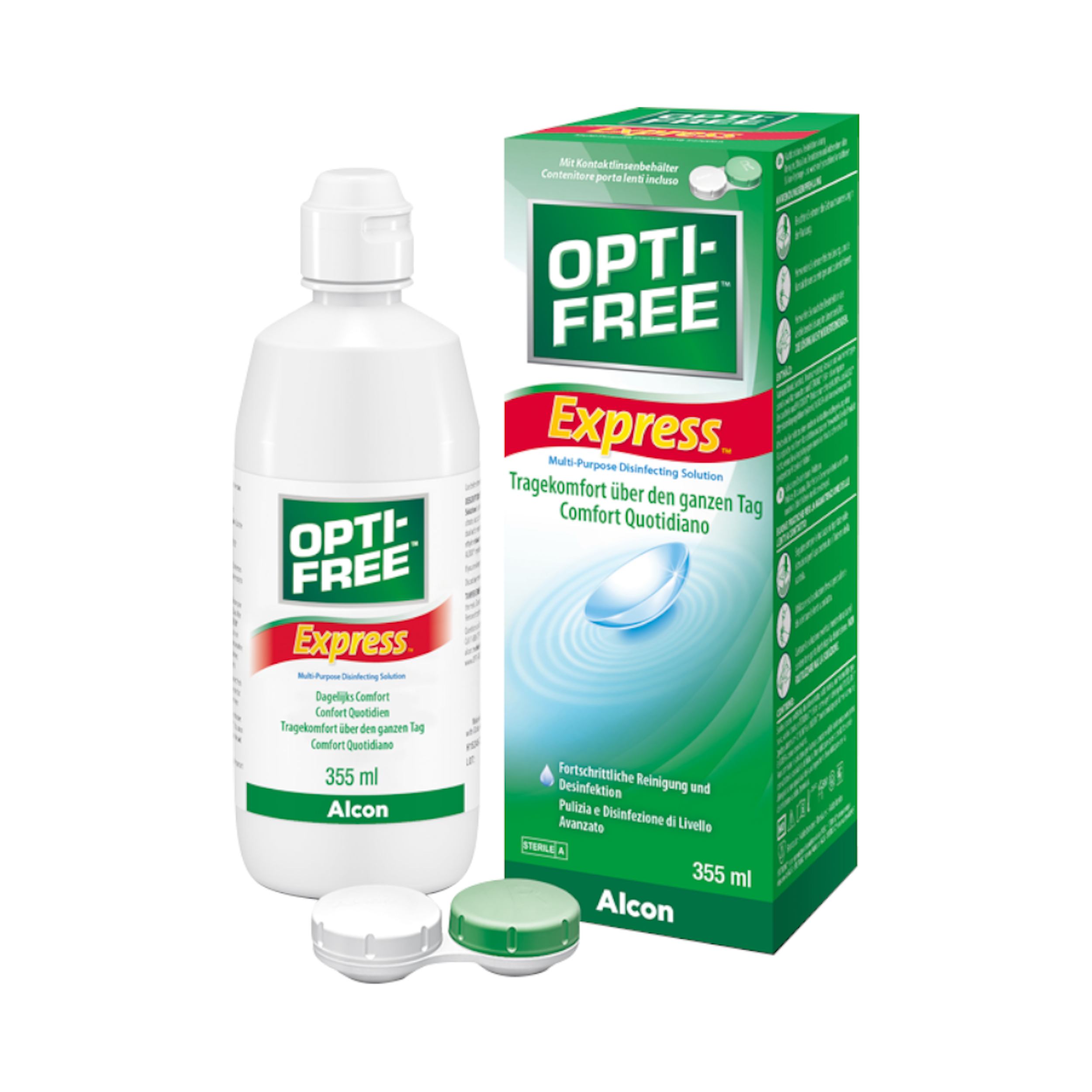 OPTI-FREE Express 355ml - Lenscare | Discountlens.de