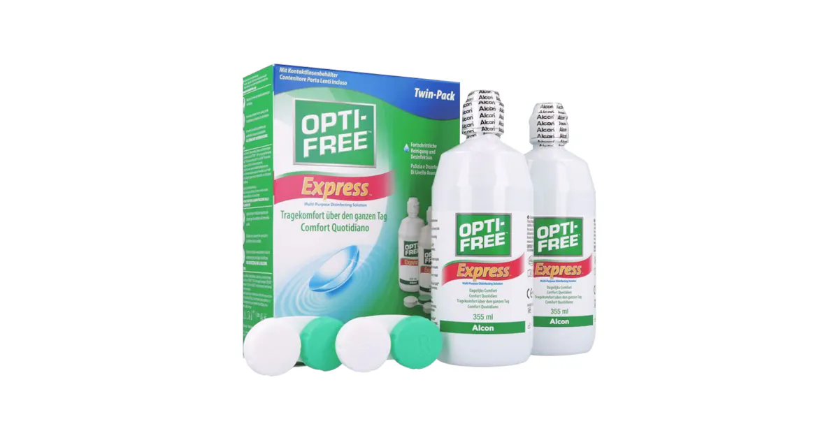 Opti-Free Express - 2 x 355ml - Prodotti per la cura delle lenti ...