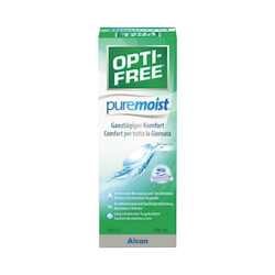Le produit Opti-Free Puremoist - 300ml + étui pour lentilles est valable chez mrlens