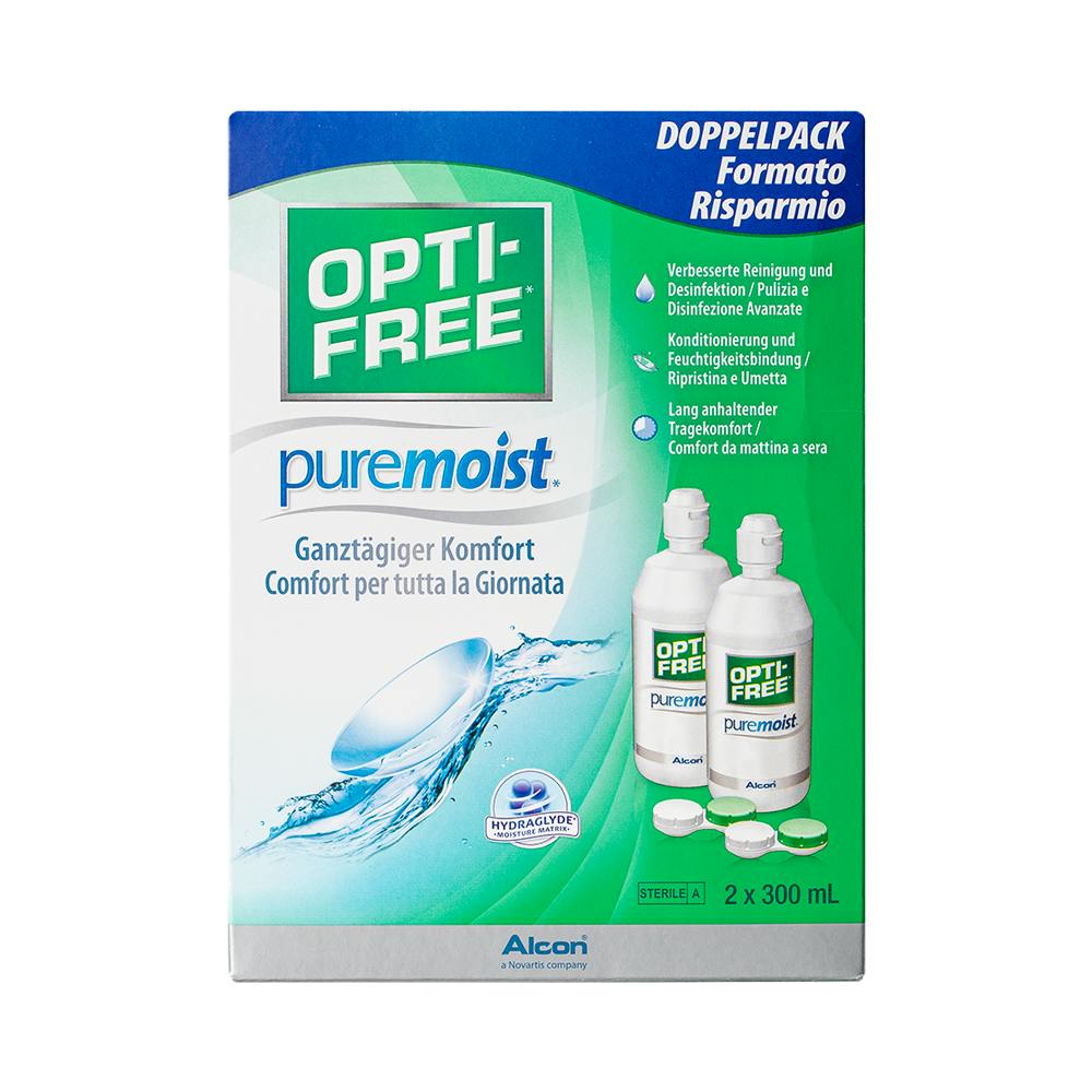 Opti-Free PureMoist - 2 x 300ml front