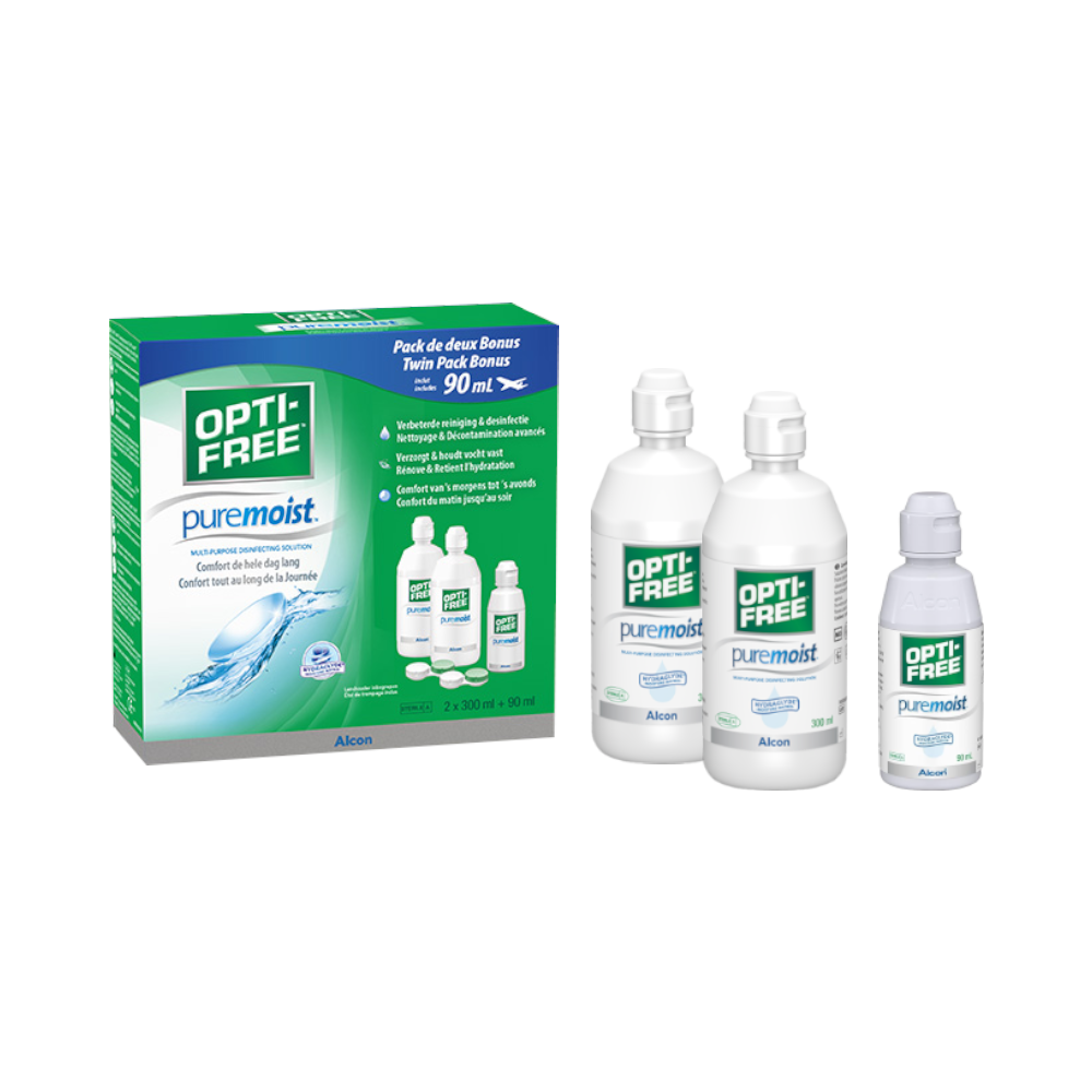 OPTI-FREE Puremoist 2x300ml + 90ml 