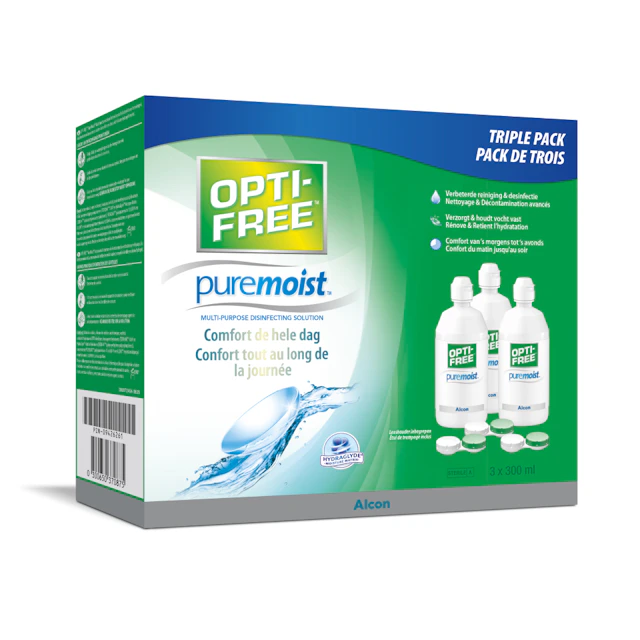 Opti-Free PureMoist - 3 x 300ml
