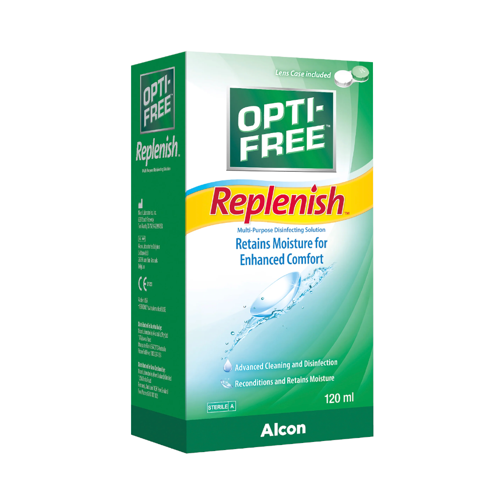 Opti-Free RepleniSH - 120ml + Behälter
