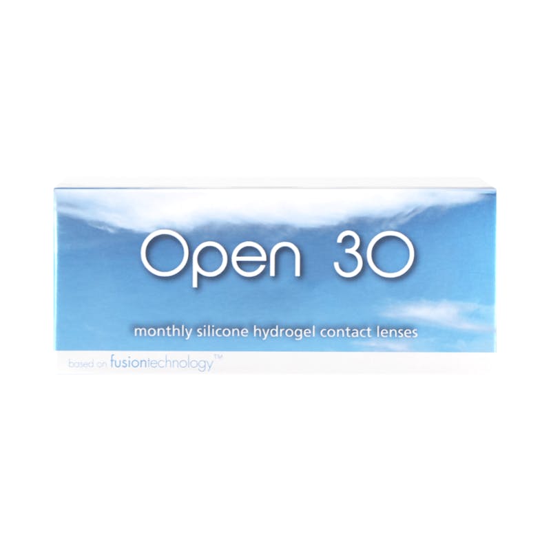Open 30 - 6 lentilles mensuelles