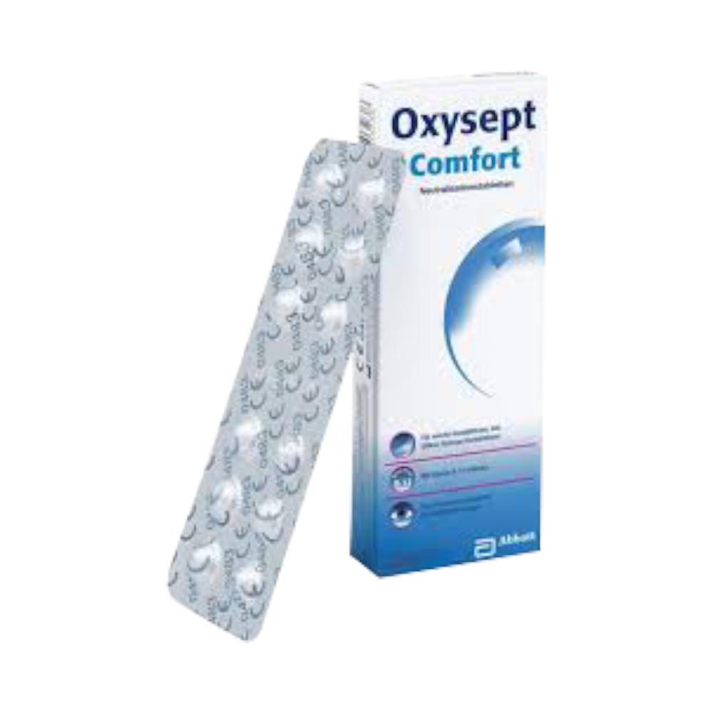 Oxysept Comfort 12 comprimés de neutralisation