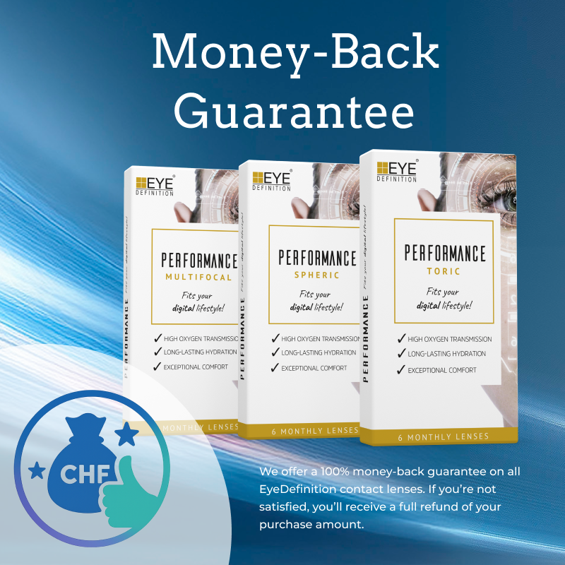 EyeDefinition PERFORMANCE toric - 6 monthly lenses - marketing