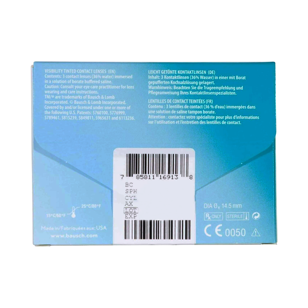 PureVision 2 HD for Astigmatism - 3 lenses