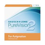 PureVision 2 HD for Astigmatism - 6 lentilles mensuelles