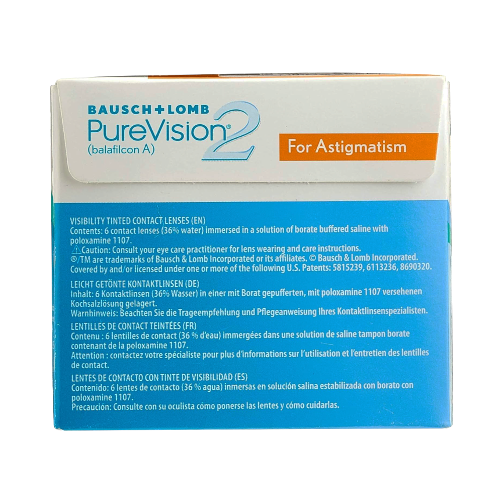 PureVision 2 HD for Astigmatism - 6 Linsen