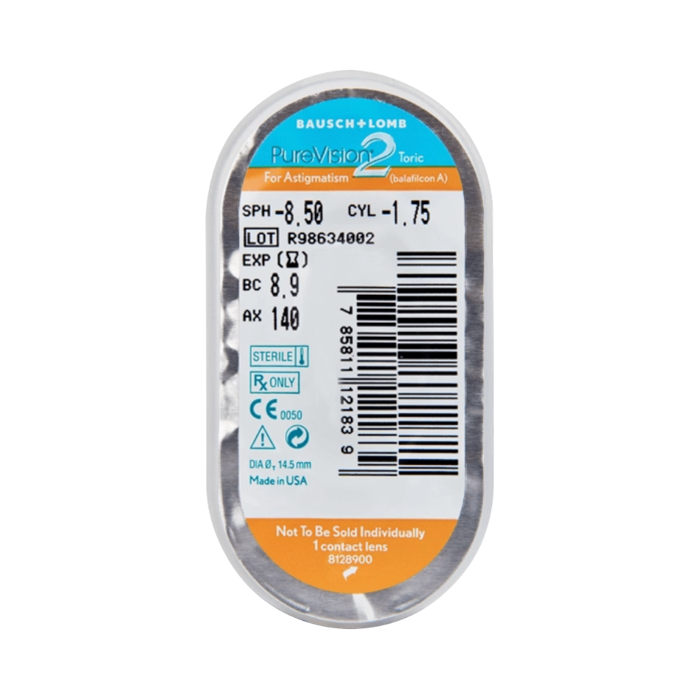 PureVision 2 HD for Astigmatism - 6 Linsen