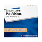PureVision Toric - 6 lentilles mensuelles