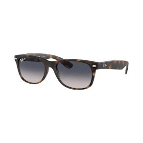 Ray-Ban NEW WAYFARER Blau polarisiert/ Havanna M