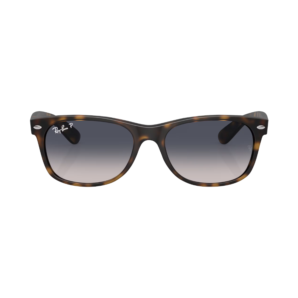 Ray-Ban NEW WAYFARER Blau polarisiert/ Havanna M