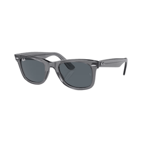 Ray-Ban ORIGINAL WAYFARER Blau auf Grau transparent S