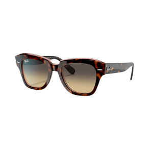 Ray-Ban STATE STREET Braun auf Havanna/Rosa S