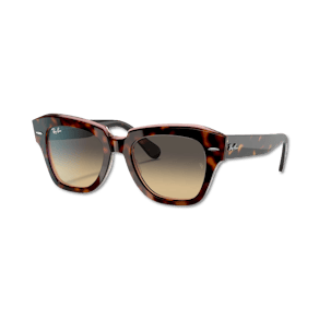 Ray-Ban STATE STREET brown / havana on transparent pink S