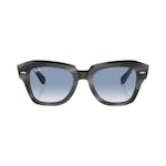 Ray-Ban STATE STREET light blue/ striped gray S