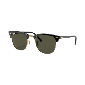 Ray-Ban CLUBMASTER Grün / Schwarz auf Gold M