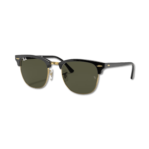 Ray-Ban CLUBMASTER Grün / Schwarz auf Gold M