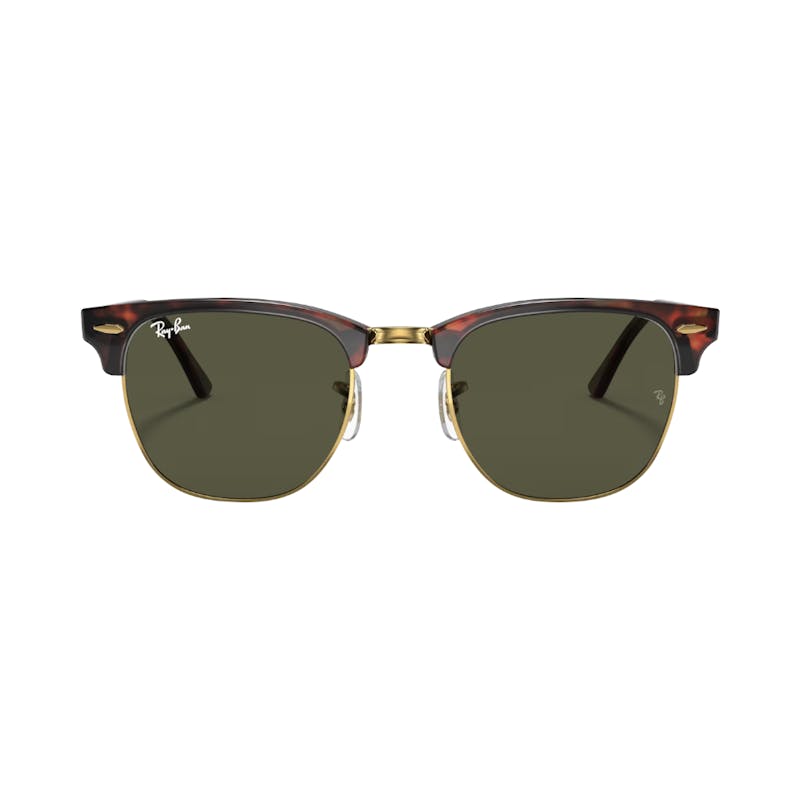 Ray-Ban CLUBMASTER vert, écaille/or M