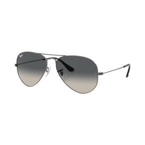 Ray-Ban AVIATOR LARGE METAL Grau auf Gunmetal L