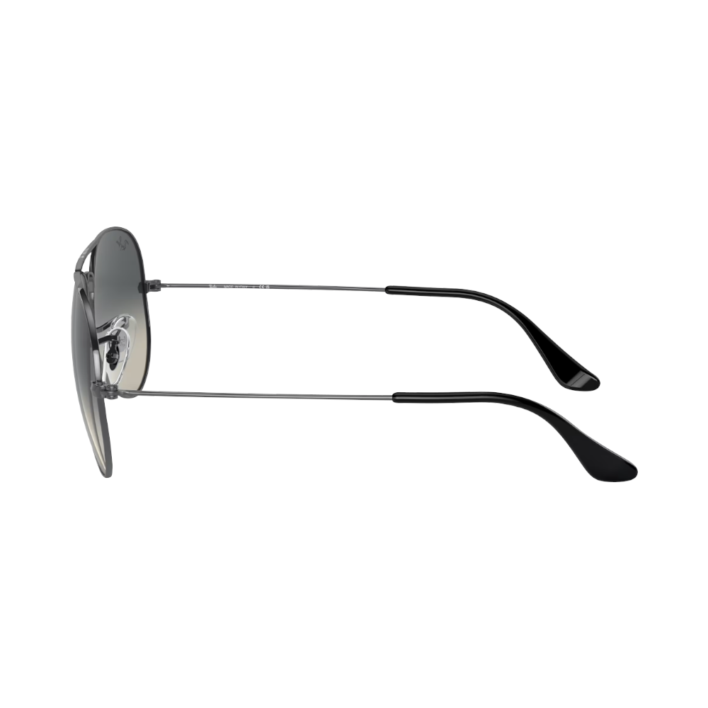 Ray-Ban AVIATOR LARGE METAL Grau auf Gunmetal L