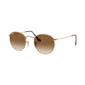 Ray-Ban ROUND METAL marrone su oro S