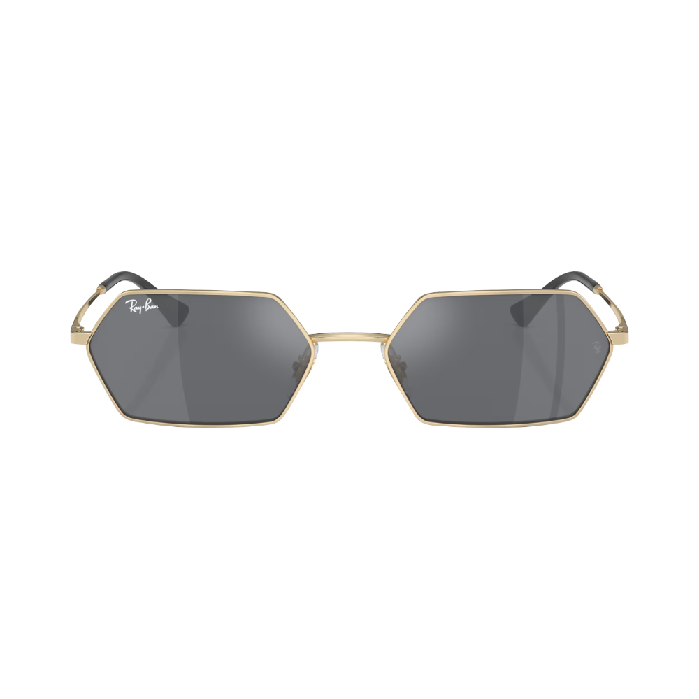 Ray-Ban YEVI Dunkelgrau auf Gold L