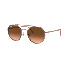 Ray-Ban RB3765 Pink/braun auf Kupfer M