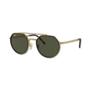 Ray-Ban RB3765 green on gold M