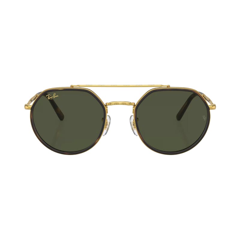 Ray-Ban RB3765 green on gold M