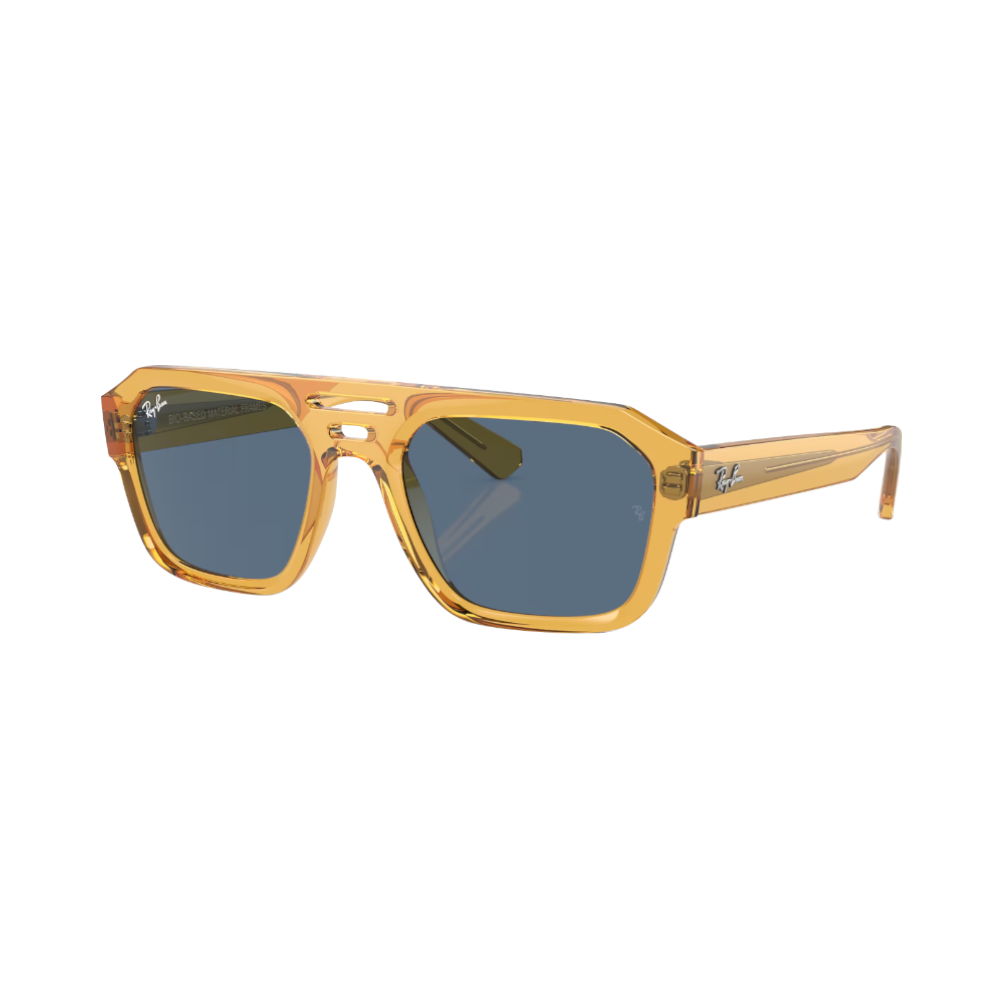 Ray-Ban CORRIGAN Dunkelblau auf Gelb transparent M
