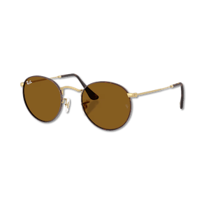 Ray-Ban ROUND METAL RB3447 havana on arista gold / brown M