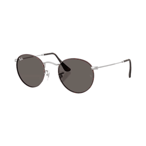 Ray-Ban ROUND METAL RB3447 havanna auf silber / grau S
