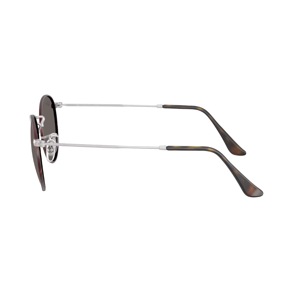 Ray-Ban ROUND METAL RB3447 écaille sur argent / gris M