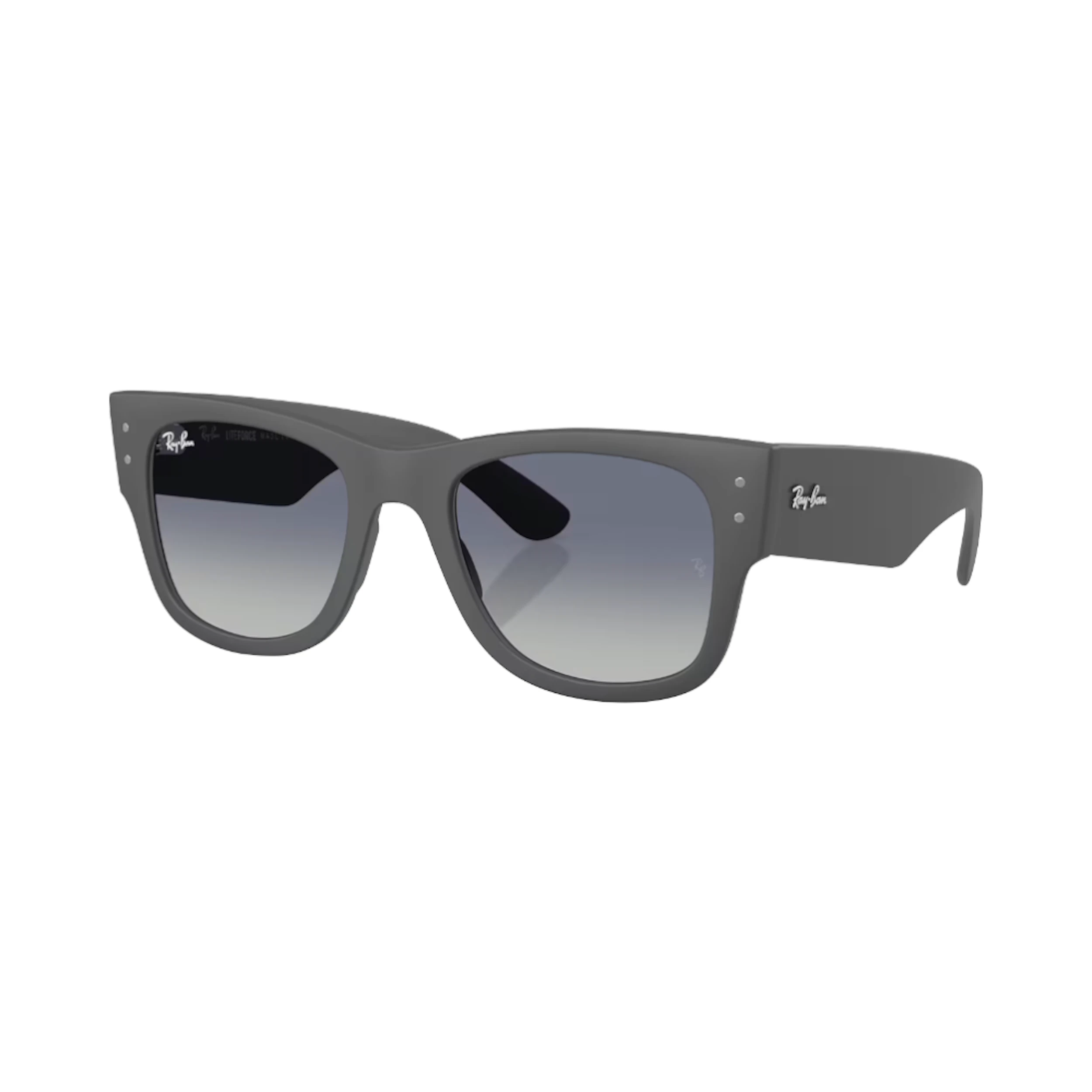 Ray-Ban MEGA WAYFARER LITEFORCE RB4840S sand gray / gray, blue S