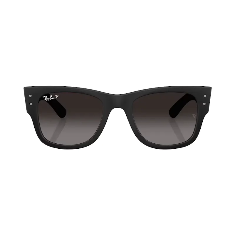 Ray-Ban MEGA WAYFARER LITEFORCE RB4840S black sand / gray POL S