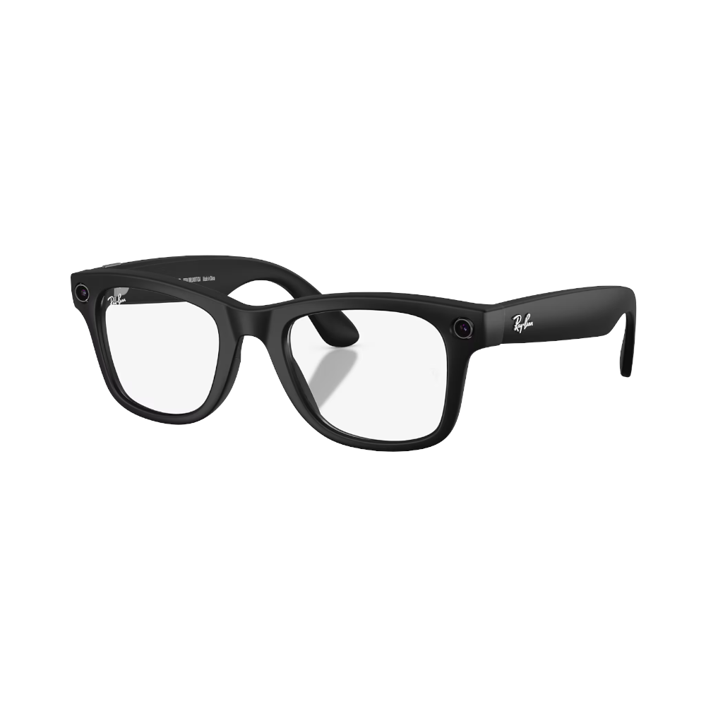 Ray-Ban Meta WAYFARER 0RW4012 schwarz / transparent S