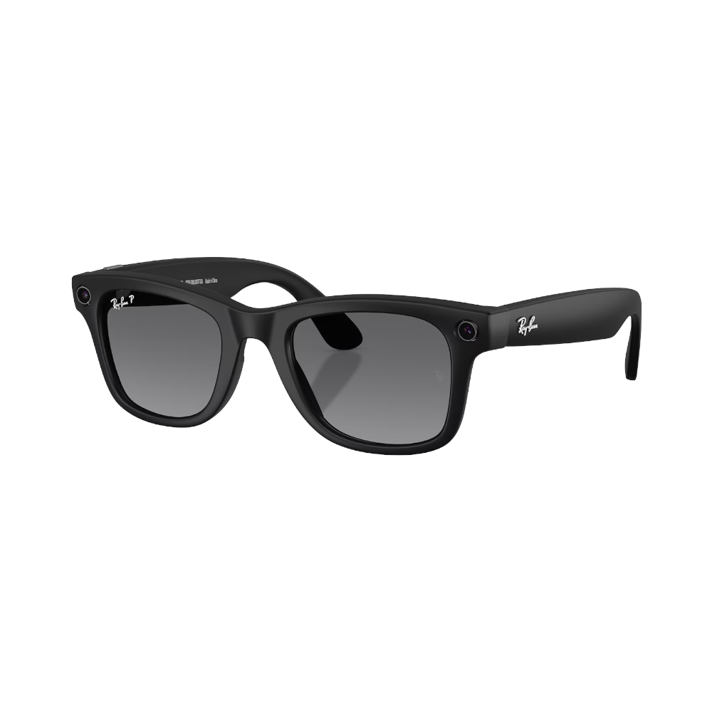 Ray-Ban Meta WAYFARER 0RW4012 schwarz/ grafit POL S